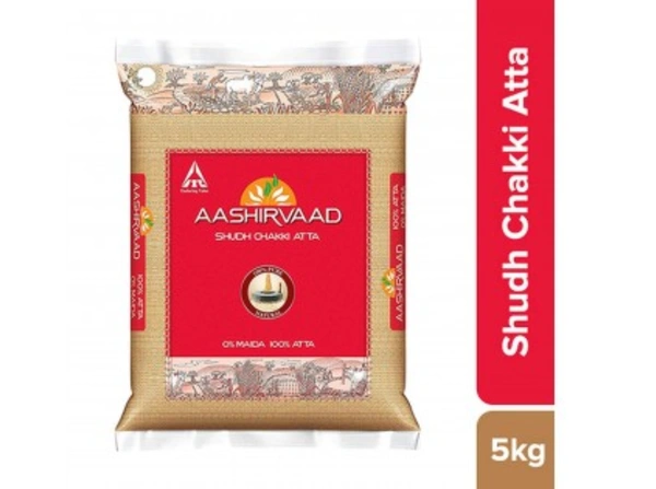 Aashirvaad Shudh Chakki Atta - 5 kg